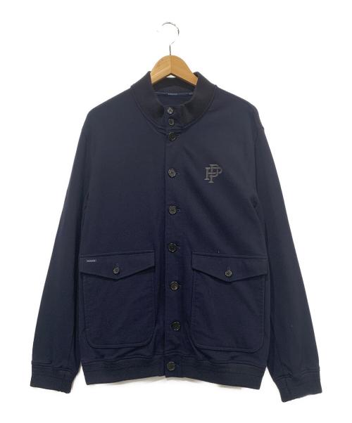 PAPAS PLUS（パパスプラス）PAPAS PLUS (パパスプラス) ブルゾン ネイビー サイズ:Мの古着・服飾アイテム