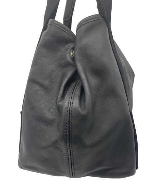 BALENCIAGA（バレンシアガ）BALENCIAGA (バレンシアガ) ハンドバッグ ネイビーカバスS ブラックの古着・服飾アイテム