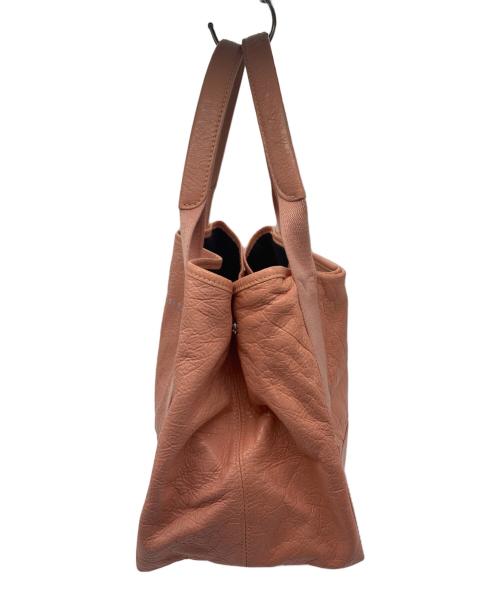 BALENCIAGA（バレンシアガ）BALENCIAGA (バレンシアガ) ハンドバッグ ネイビーカバスS ピンクの古着・服飾アイテム