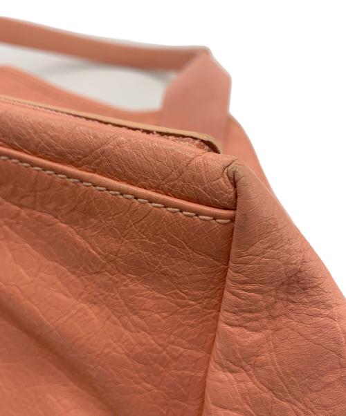 BALENCIAGA（バレンシアガ）BALENCIAGA (バレンシアガ) ハンドバッグ ネイビーカバスS ピンクの古着・服飾アイテム