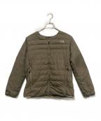 THE NORTH FACEザ ノース フェイス）の古着「ダウンカーディガン」｜ブラウン