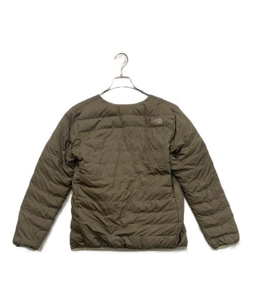 THE NORTH FACE（ザ ノース フェイス）THE NORTH FACE (ザ ノース フェイス) ダウンカーディガン ブラウン サイズ:Lの古着・服飾アイテム