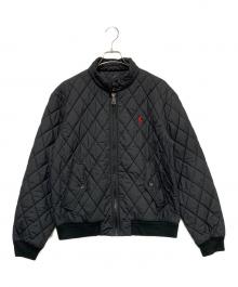 POLO RALPH LAUREN（ポロ・ラルフローレン）の古着「キルティングジャケット」｜ブラック
