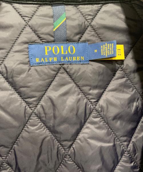 POLO RALPH LAUREN（ポロ・ラルフローレン）POLO RALPH LAUREN (ポロ・ラルフローレン) キルティングジャケット ブラック サイズ:SIZE Mの古着・服飾アイテム