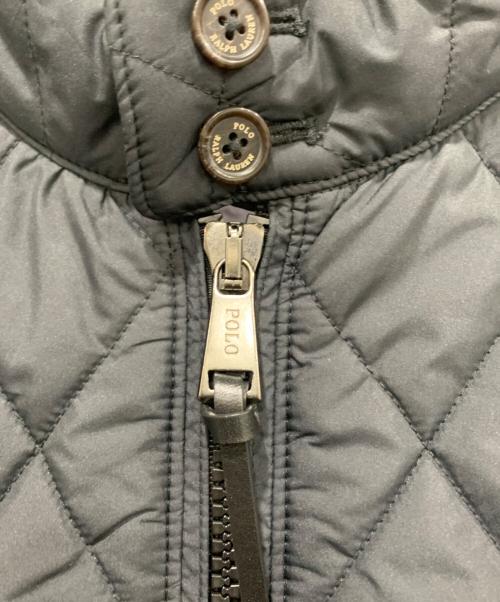 POLO RALPH LAUREN（ポロ・ラルフローレン）POLO RALPH LAUREN (ポロ・ラルフローレン) キルティングジャケット ブラック サイズ:SIZE Mの古着・服飾アイテム