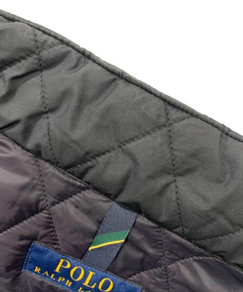 POLO RALPH LAUREN（ポロ・ラルフローレン）POLO RALPH LAUREN (ポロ・ラルフローレン) キルティングジャケット ブラック サイズ:SIZE Mの古着・服飾アイテム