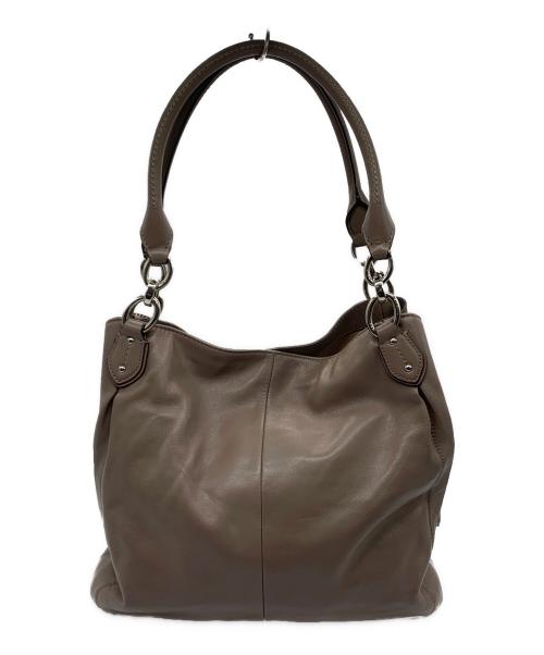 COACH（コーチ）COACH (コーチ) ショルダーバッグ ベージュの古着・服飾アイテム
