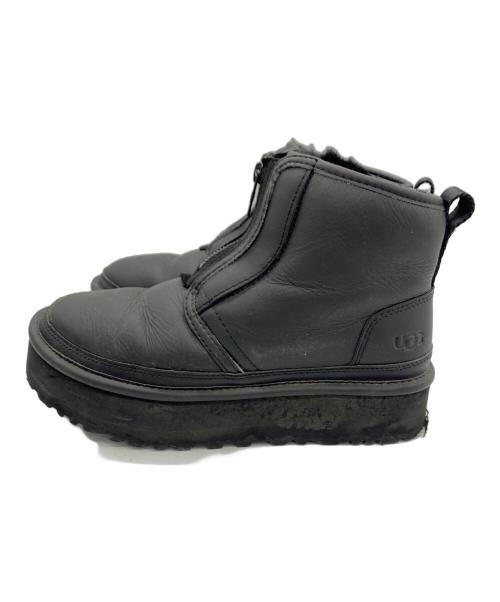 UGG（アグ）UGG (アグ) プラットホームブーツ ブラック サイズ:25cmの古着・服飾アイテム