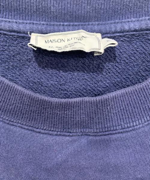maison kitsune（メゾンキツネ）maison kitsune (メゾンキツネ) スウェット ネイビー サイズ:SIZE Mの古着・服飾アイテム