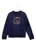 maison kitsune（メゾンキツネ）の古着「スウェット」｜ネイビー