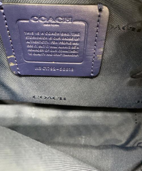 COACH（コーチ）COACH (コーチ) ワンショルダーバッグ ネイビーの古着・服飾アイテム