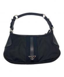 PRADA（プラダ）の古着「PRADA ナイロンワンショルダーバッグ」｜ブラック