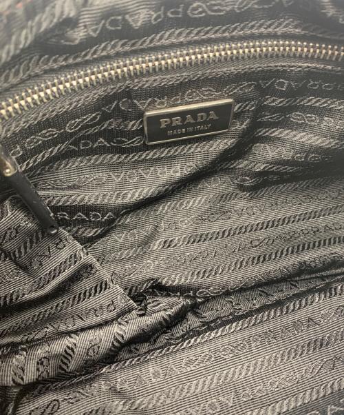 PRADA（プラダ）PRADA (プラダ) PRADA ナイロンワンショルダーバッグ ブラックの古着・服飾アイテム