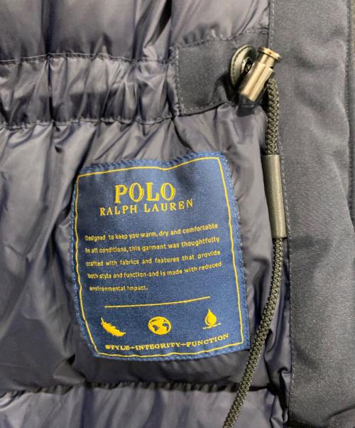 POLO RALPH LAUREN（ポロ・ラルフローレン）POLO RALPH LAUREN (ポロ・ラルフローレン) ダウンコート ネイビー サイズ:SIZE Sの古着・服飾アイテム