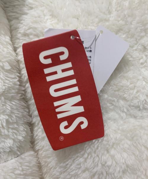 CHUMS（チャムス）CHUMS (チャムス) ELMO FLEECE FULL ZIP PARKA ネイビー×ホワイト サイズ:SIZE M 未使用品の古着・服飾アイテム
