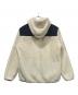 CHUMS (チャムス) ELMO FLEECE FULL ZIP PARKA ネイビー×ホワイト サイズ:SIZE M 未使用品：7000円