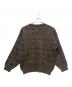 BROOKS BROTHERS (ブルックスブラザーズ) ノルディック柄ウールニット ブラウン サイズ:SIZE M：6000円