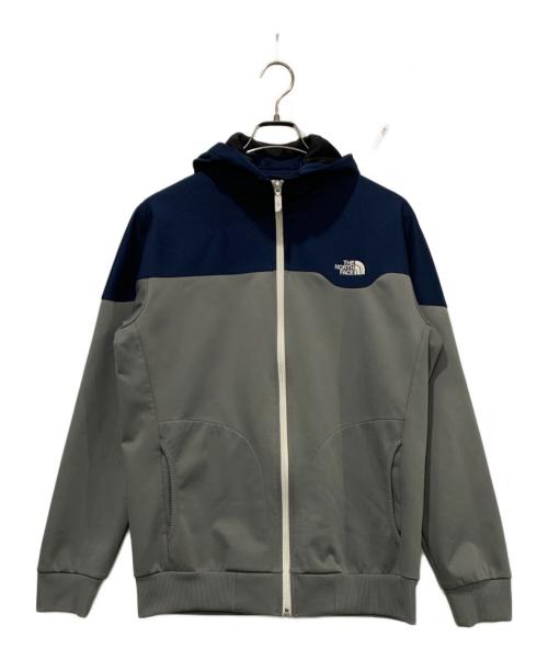 THE NORTH FACE（ザ ノース フェイス）THE NORTH FACE (ザ ノース フェイス) マッハ5ジャケット グレー×ネイビー サイズ:Lサイズの古着・服飾アイテム