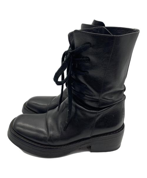 ANN DEMEULEMEESTER（アンドゥムルメステール）ANN DEMEULEMEESTER (アンドゥムルメステール) ブーツ ブラック サイズ:35の古着・服飾アイテム