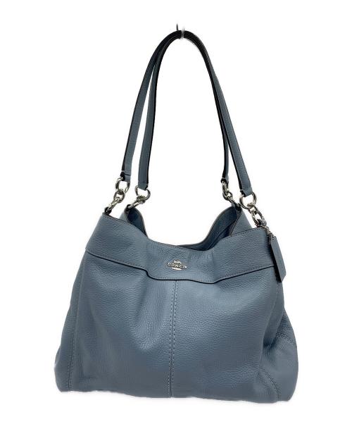COACH（コーチ）COACH (コーチ) トートバッグ ブルーの古着・服飾アイテム