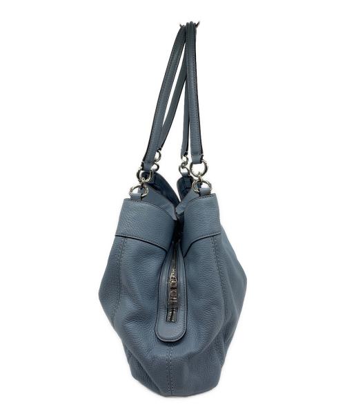 COACH（コーチ）COACH (コーチ) トートバッグ ブルーの古着・服飾アイテム