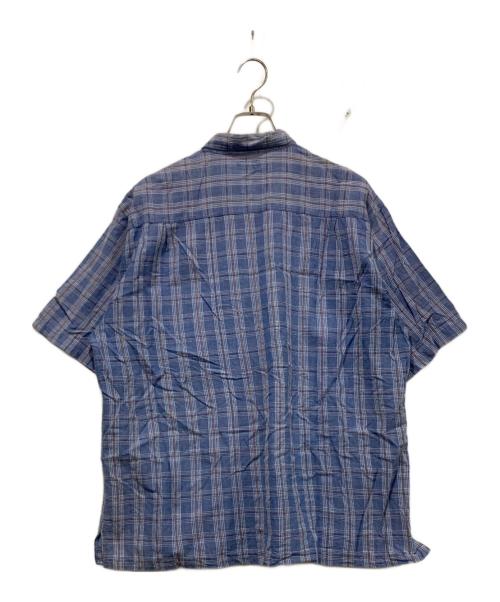 Patagonia（パタゴニア）Patagonia (パタゴニア) 半袖シャツ　90s ブルー サイズ:SIZE Lの古着・服飾アイテム