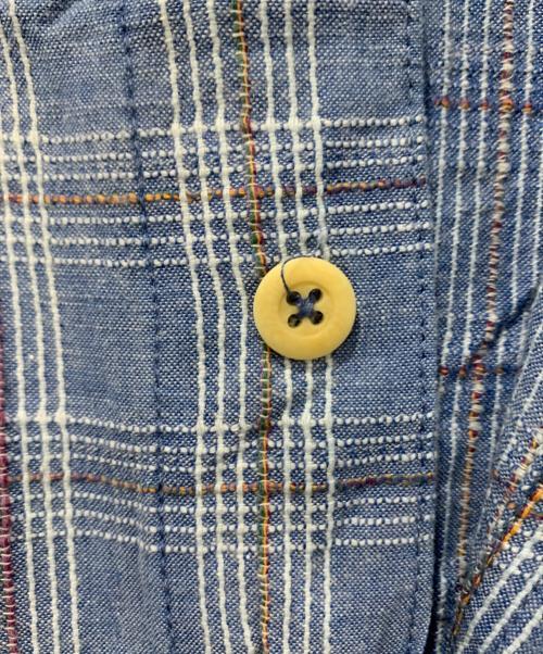 Patagonia（パタゴニア）Patagonia (パタゴニア) 半袖シャツ　90s ブルー サイズ:SIZE Lの古着・服飾アイテム