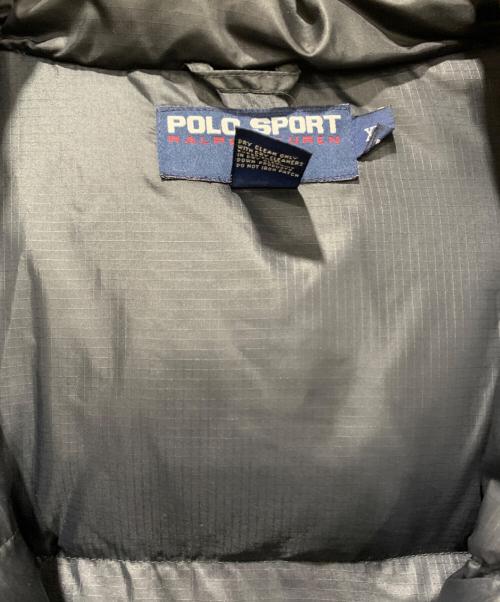 POLO SPORT（ポロスポーツ）POLO SPORT (ポロスポーツ) ダウンジャケット ブラック サイズ:SIZE XLの古着・服飾アイテム