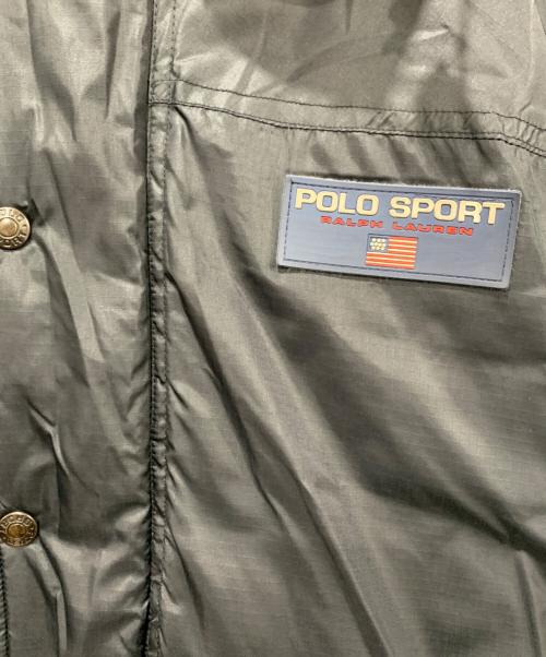 POLO SPORT（ポロスポーツ）POLO SPORT (ポロスポーツ) ダウンジャケット ブラック サイズ:SIZE XLの古着・服飾アイテム