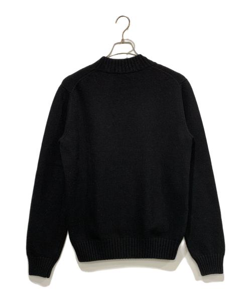 DOLCE & GABBANA（ドルチェ＆ガッバーナ）DOLCE & GABBANA (ドルチェ＆ガッバーナ) ウールニット ブラック サイズ:SIZE 50の古着・服飾アイテム