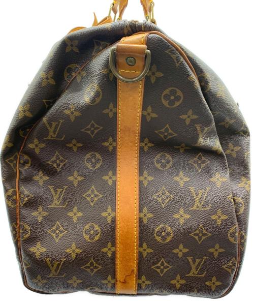 LOUIS VUITTON（ルイ ヴィトン）LOUIS VUITTON (ルイ ヴィトン) キーポル・バンドリエール55 ブラウンの古着・服飾アイテム