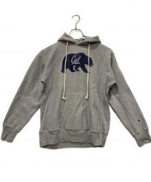 Champion REVERSE WEAVE（チャンピオン リバース ウィーブ）の古着「プルオーバーパーカー」｜グレー