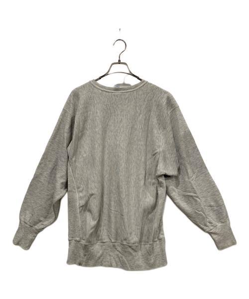 Champion REVERSE WEAVE（チャンピオン リバース ウィーブ）Champion REVERSE WEAVE (チャンピオン リバース ウィーブ) Champion REVERSE WEAVE クルーネックスウェット グレー サイズ:SIZE XLの古着・服飾アイテム