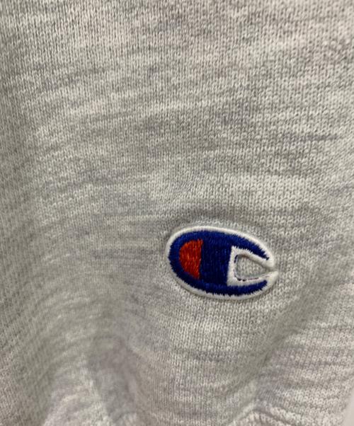 Champion REVERSE WEAVE（チャンピオン リバース ウィーブ）Champion REVERSE WEAVE (チャンピオン リバース ウィーブ) Champion REVERSE WEAVE クルーネックスウェット グレー サイズ:SIZE XLの古着・服飾アイテム