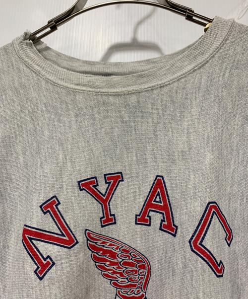 Champion REVERSE WEAVE（チャンピオン リバース ウィーブ）Champion REVERSE WEAVE (チャンピオン リバース ウィーブ) Champion REVERSE WEAVE クルーネックスウェット グレー サイズ:SIZE XLの古着・服飾アイテム
