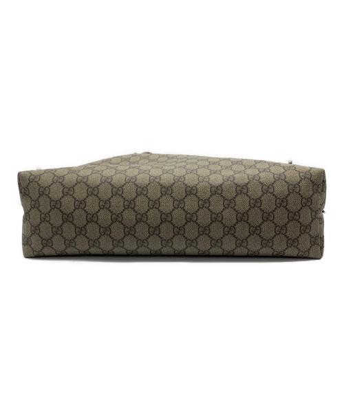 GUCCI（グッチ）GUCCI (グッチ) トートバッグ ベージュ×ブラウンの古着・服飾アイテム