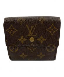 LOUIS VUITTON（ルイ ヴィトン）の古着「2つ折り財布」｜ブラウン
