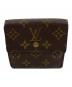 LOUIS VUITTON（ルイ ヴィトン）の古着「2つ折り財布」｜ブラウン