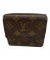 LOUIS VUITTON (ルイ ヴィトン) 2つ折り財布 ブラウン：10000円