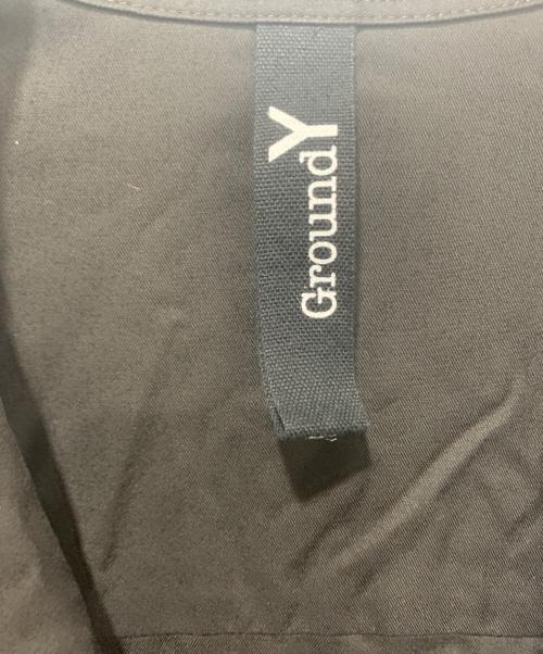 GROUND Y（グラウンドワイ）GROUND Y (グラウンドワイ) TR VIYELLA BACK LONG SHIRT ブラック サイズ:SIZE 3の古着・服飾アイテム