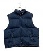 NIKE×SUPREMEナイキ×シュプリーム）の古着「Denim Puffer Vest 