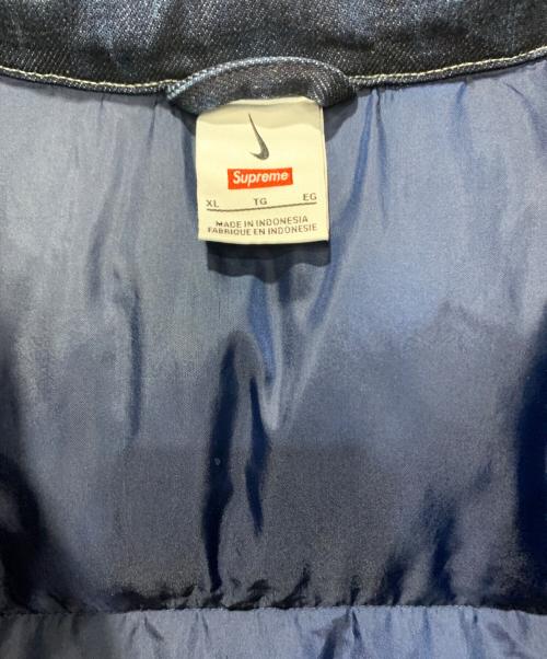 NIKE（ナイキ）NIKE (ナイキ) SUPREME (シュプリーム) Denim Puffer Vest 