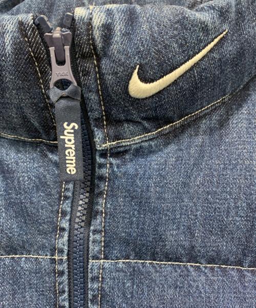 NIKE（ナイキ）NIKE (ナイキ) SUPREME (シュプリーム) Denim Puffer Vest 