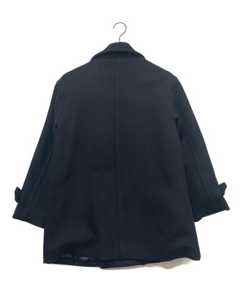JOURNAL STANDARD（ジャーナルスタンダード）JOURNAL STANDARD (ジャーナルスタンダード) ダブルクロスPコート ネイビー サイズ:36の古着・服飾アイテム