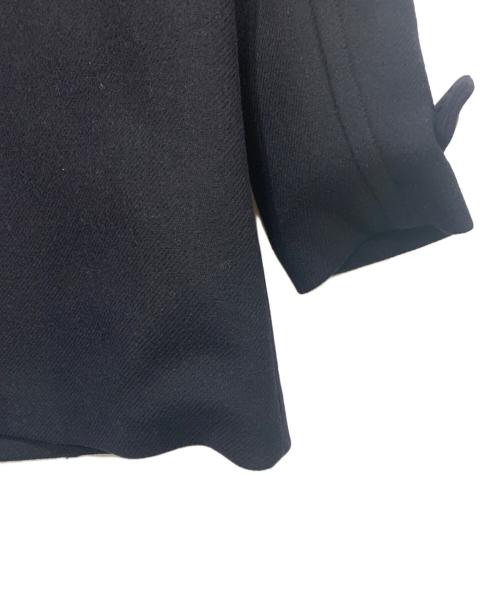 JOURNAL STANDARD（ジャーナルスタンダード）JOURNAL STANDARD (ジャーナルスタンダード) ダブルクロスPコート ネイビー サイズ:36の古着・服飾アイテム