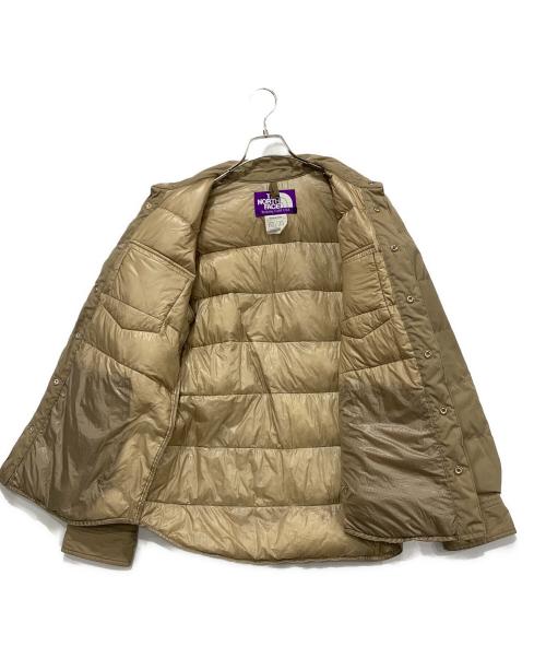 THE NORTHFACE PURPLELABEL（ザ・ノースフェイス パープルレーベル）THE NORTHFACE PURPLELABEL (ザ・ノースフェイス パープルレーベル) 65/35 SHIRT DOWN JACKET カーキ サイズ:Мの古着・服飾アイテム