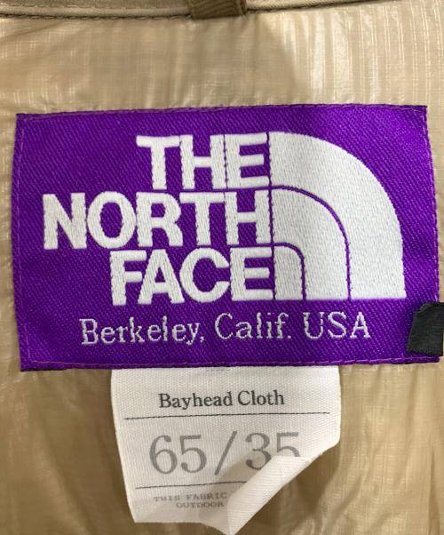 THE NORTHFACE PURPLELABEL（ザ・ノースフェイス パープルレーベル）THE NORTHFACE PURPLELABEL (ザ・ノースフェイス パープルレーベル) 65/35 SHIRT DOWN JACKET カーキ サイズ:Мの古着・服飾アイテム