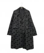 BLACK COMME des GARCONSブラックコムデギャルソン）の古着「ロングコート」｜グレー×ブラック