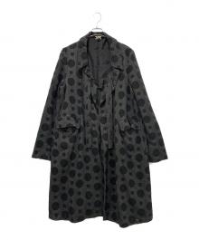 BLACK COMME des GARCONS（ブラックコムデギャルソン）の古着「ロングコート」｜グレー×ブラック