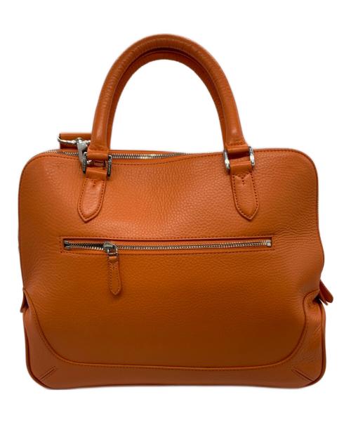 PELLE MORBIDA（ペッレモルビダ）PELLE MORBIDA (ペッレモルビダ) 2WAYバッグ オレンジの古着・服飾アイテム